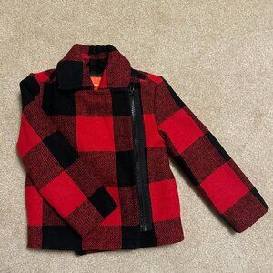 2/$30 Red Plaid Joe Fresh Jacket